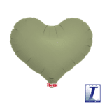 ibrex Jelly Heart 14" Sage Green