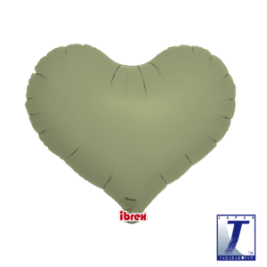 ibrex Jelly Heart 14" Sage Green