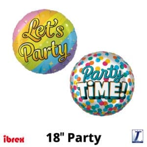 ibrex Round 18" Party