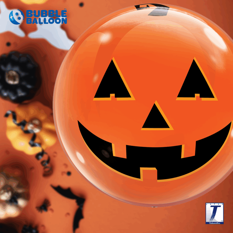 #00182 22"Halloween Jack-O’-Lantern Face
